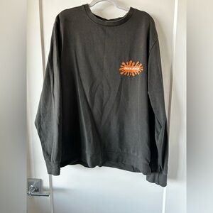 Men's 90's Nickelodeon Grey Long Sleeve Sweatshirt